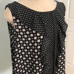 ELLE Cascade Ruffle Shell Blouse 👚 Size XL